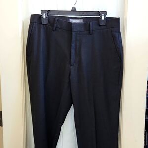 Kenneth Cole Reaction Gray Striped Dress Pant